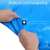 Bâche de protection pour trampoline Ø 305 cm bleu Housse en Voir les images du produit 3