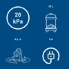 AVC25 ash vacuum cleaner - 20L tank - 1300W - SCHEPPACH Productafbeelding-voorbeeld 9