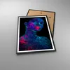 Gerahmtes Poster - Schwarzer Rahmen - Frau Ultraviolett Produktbild-Vorschau 3