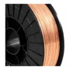 A close-up, studio shot of a spool of copper welding wire. Produktbild-Vorschau