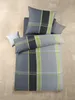 Seersucker Bettwäsche 135x200 cm aus 100% Polyester - Grau Produktbild-Vorschau 2