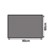 Lackschonendes Mikrofasertuch 90x60cm mit 1200g/m² (GSM) - Produktbild-Vorschau 4