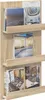 Magazinregal Sonoma-Eiche 51 x 11 x 102 cm Holzwerkstoff Produktbild-Vorschau 2