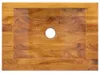 vidaXL Umývadlo z masívneho teakového dreva 50x35x10 cm Náhľad obrázku produktu 3