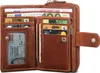 ROYALZ Vintage Leder Damen Geldbörse 18 Kartenfächer Produktbild-Vorschau 3