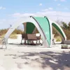 vidaXL Tenda per feste verde mare impermeabile Anteprima dell’immagine prodotto 3