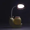 Stolná LED lampa s držiakom na pero, viacero funkcií, Náhľad obrázku produktu 9