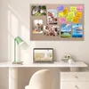 Zelfklevend Vilt Prikbord 60 x 40 cm met Pins Productafbeelding-voorbeeld 4