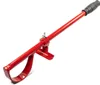 A red gutter alignment tool with a black handle is shown against a white background. Produktbild-Vorschau