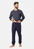 Ladeheid Herren Schlafanzug Zweiteiler Langarm Pyjama lang Produktbild-Vorschau 4