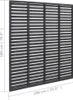 vidaXL Lamellenzaun WPC 180x180 cm Grau Produktbild-Vorschau 4
