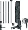 Laserliner TelePod Plus, Nivellierlatte, Schwarz, Weiß, Produktbild-Vorschau 1