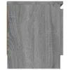 vidaXL TV skříňka s dvířky Grey Sonoma 102x30x36 cm Náhled obrázku produktu 7