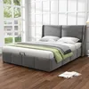 MODFU Lit coffre 160x200 - Lit double rembourré avec Voir les images du produit 1