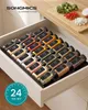SONGMICS Gewürzgläser 24er Set, Eckige Gewürzdosen aus Produktbild-Vorschau 1