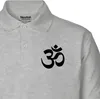 Huuraa Herren Polo Shirt Om Symbol M Sport Grey Bio Produktbild-Vorschau 2