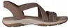 Skechers Reggae Slim Summer Sparkle dámské sandály hnědé Náhled obrázku produktu 12