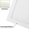 A close-up view of a white LED panel light, highlighting its features. Anteprima dell’immagine prodotto