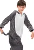 Pigiama Onesie Kigurumi Costume Travestimento Grigio Husky Anteprima dell’immagine prodotto 5