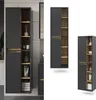 Vicco Badschrank Viola, 50 x 170 cm mit Türen, und offenen Produktbild-Vorschau 2