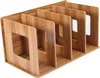Holz DIY Desktop Bücherregal Rack Bücher DVD Lagerung Produktbild-Vorschau 2