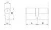 QRS - Türgriff und Schloss für Gartentor, Türklinken Produktbild-Vorschau 9