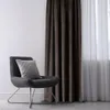Zasłona Taśma marszcząca 140x270 cm Zasłona Ciemnobrązowy Podgląd zdjęcia produktu 11