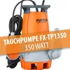 FUXTEC Tauchpumpe FX-TP1350 - bis zu 7.700 l/h | 6m Produktbild-Vorschau 1