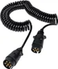 KAMAR E1219 Spiralkabel 5 m 12 V 7-poliger Stecker Produktbild-Vorschau 1
