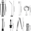 7-teiliges Set Cocktail Set aus Edelstahl – Hochwertiges Produktbild-Vorschau 2