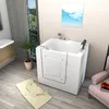 Senioren Sitzbadewanne Sitzwanne Badewanne mit Tür S02-B-R Produktbild-Vorschau 1
