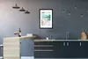 MuchoWow® Gerahmtes Poster Sommer - Abstrakt - Grün 40x60 Produktbild-Vorschau 2