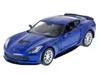 Modello 1:32, RMZ Chevrolet Corvette, Grand Sport, blu Anteprima dell’immagine prodotto 6
