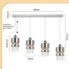 A diagram showing the dimensions of a pendant light fixture. Podgląd zdjęcia produktu