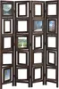 Paraván Shabby s fotorámikmi - 161 x 125 cm - Hnedá Náhľad obrázku produktu 5