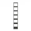 KOMTO Bücherregal Schwarz – Schmales Regal 30 cm Breit, Produktbild-Vorschau 5