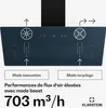 Klarstein SleekAir Hotte Aspirante - 90cm Hotte Décorative, Voir les images du produit 4