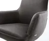 DELIFE Drehstuhl Heira-Flex mit Armlehnen Mikrofaser Produktbild-Vorschau 4