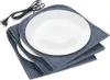 Navaris XXL Tellerwärmer elektrisch - 34 x 30 x 3 cm - Produktbild-Vorschau 5