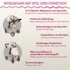 BAYER CHIC 2000 Puppenwagen Kombi MILA 567-63 in Bärchen Produktbild-Vorschau 5