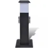vidaXL Prise de jardin Tour de prise noire avec lampe Voir les images du produit 8