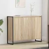 vidaXL Seitenschrank Sonoma 96,5 x 30 x 75 cm Holzwerkstoff Produktbild-Vorschau 1