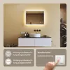 ARTFORMA LED Badspiegel rechteckig 80x60 cm rahmenlos mit Produktbild-Vorschau 5