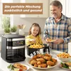 Heißluftfritteuse 10 Liter XXL, 11in1 mit LED-Display, Produktbild-Vorschau 6