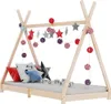 vidaXL Dětský rám postele z borovicového masivu 70 x 140 cm Náhled obrázku produktu 7