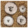 Service de table 30 pièces en porcelaine Toro avec motif de Voir les images du produit 4