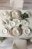 Set di stoviglie Keramika - Bronze Palm - 24 pezzi - 6 Anteprima dell’immagine prodotto 3