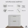 RODAN | Koupelnová Skříňka - 60 CM - Bílý Matný - MDF - 2 Náhled obrázku produktu 3