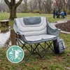 Relaxdays Camping Bank, faltbar, Tragetasche, Produktbild-Vorschau 5