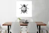 MuchoWow® Poster Vintage - Marienkäfer - Insekten - Schwarz Produktbild-Vorschau 2